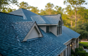 Asphalt shingle roof on a residential home installed by Invictus, a trusted roofing company and roofing contractor